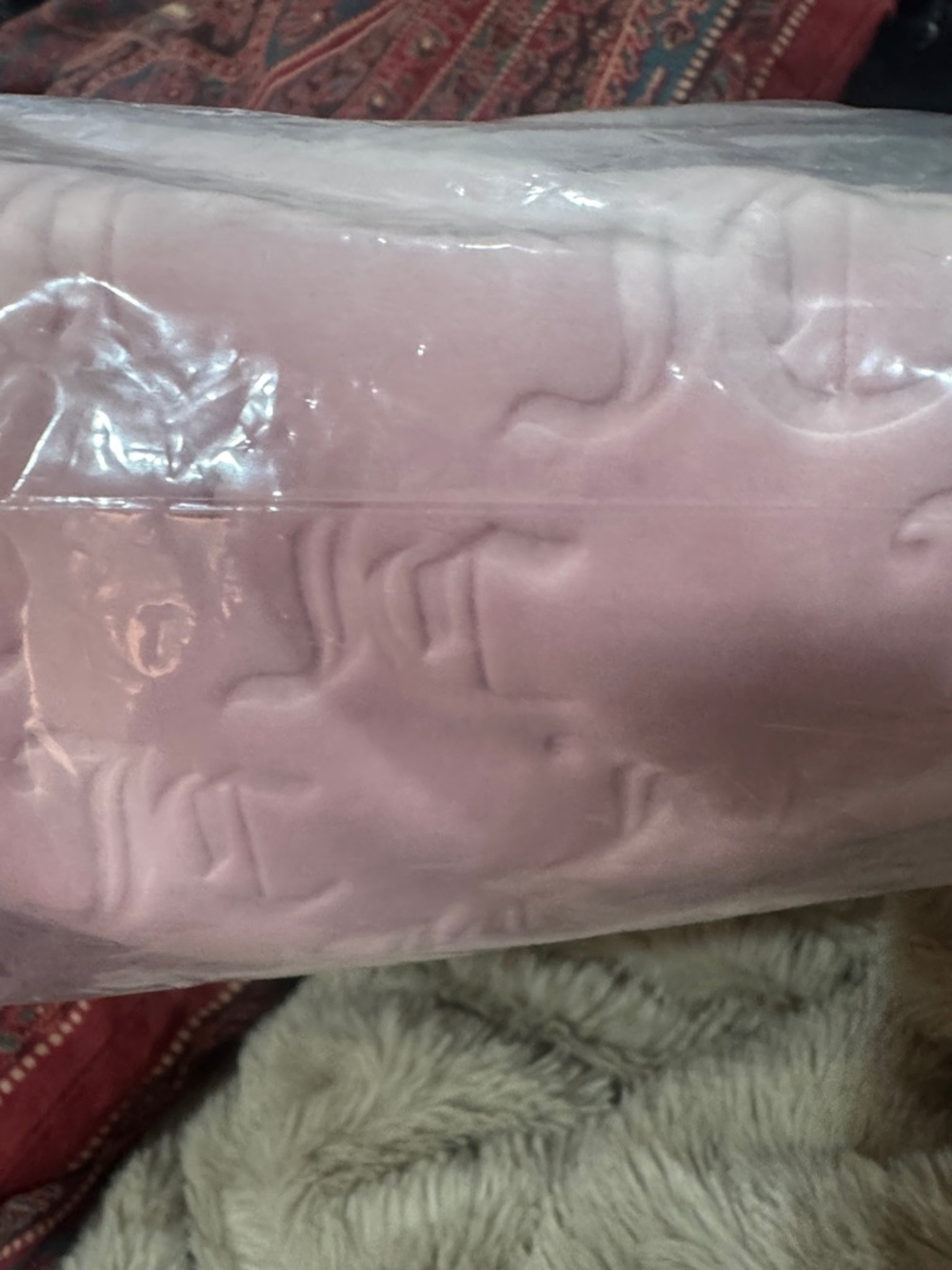 Juicy Couture Embossed “JC”Patterned Velour Track Pants/Size XL/NIB/SEALED! - Picture 15 of 16